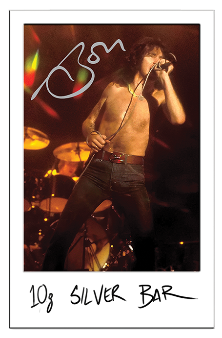 2026 10g Bon Scott 80th Anniversary Silver Minted Bar