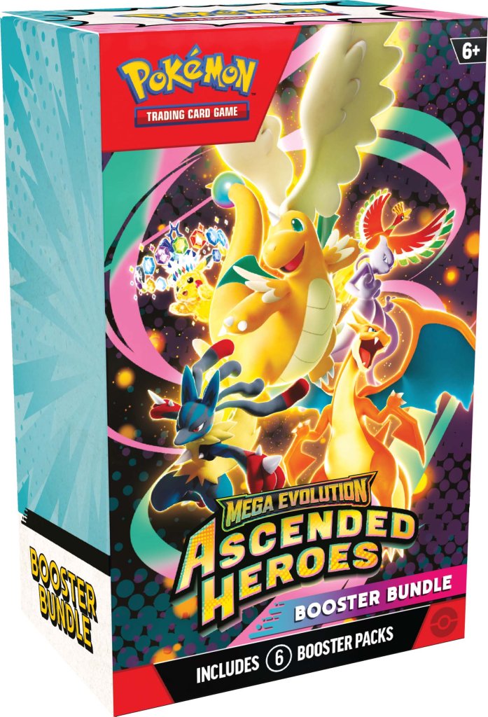 Mega Evolution— Ascended Heroes Booster Bundle (Pokemon TCG)