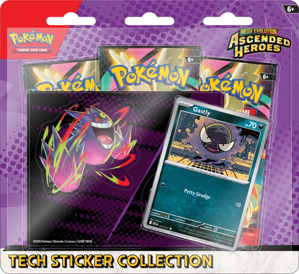 Mega Evolution—Ascended Heroes Tech Sticker Collection (Pokemon TCG)