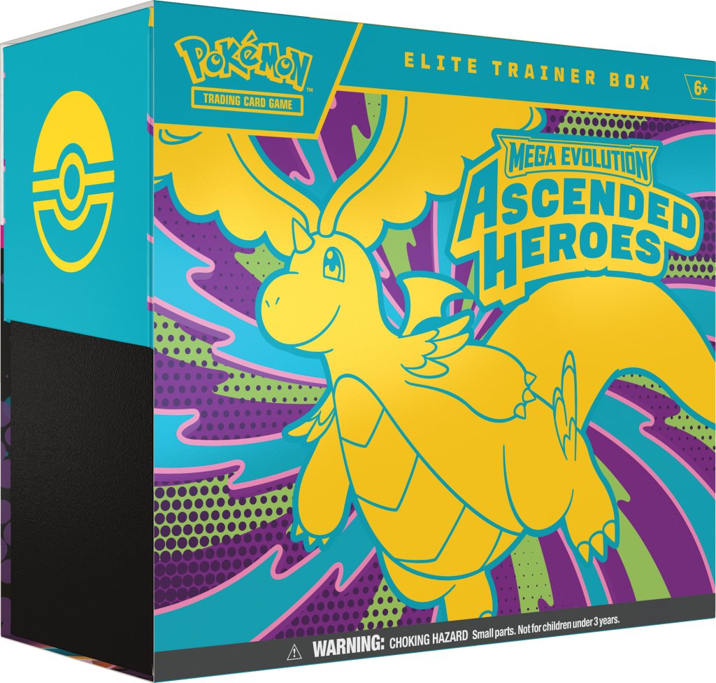 Mega Evolution— Ascended Heroes Elite Trainer Box (Pokemon TCG)