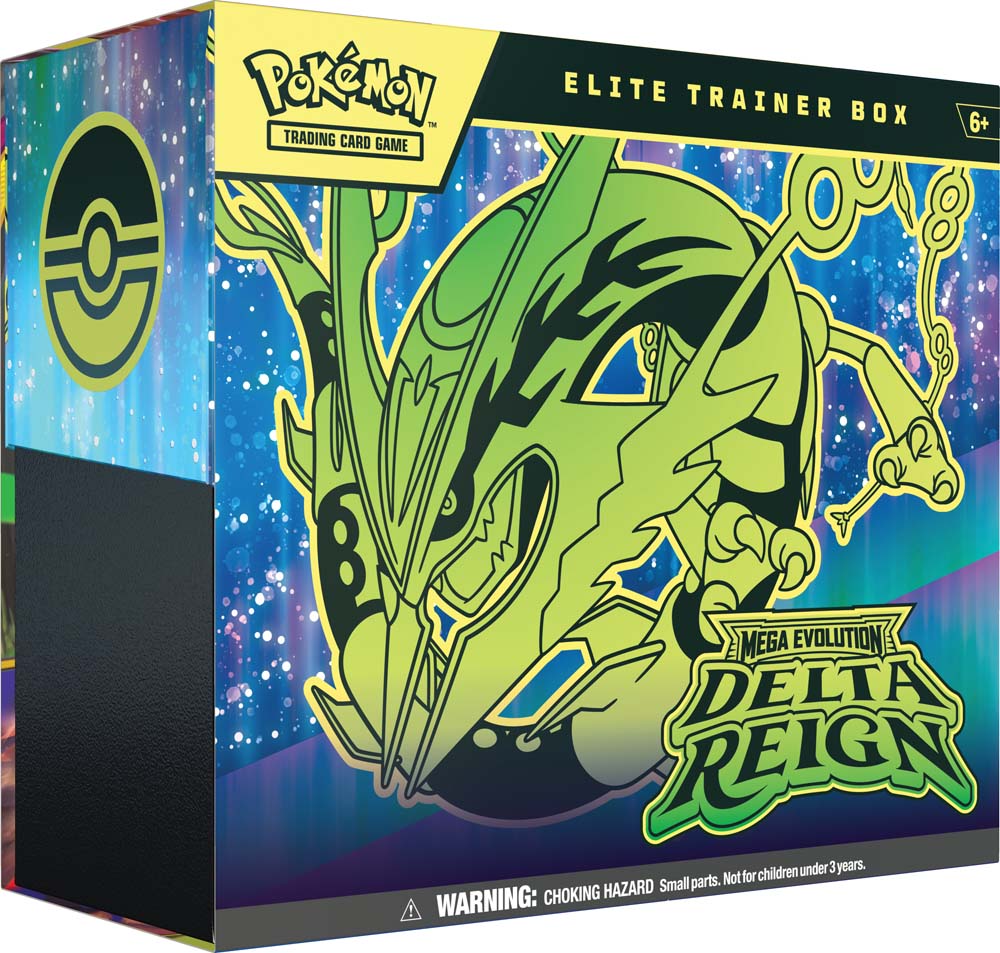 Mega Evolution—Delta Reign Elite Trainer Box (Pokemon TCG)