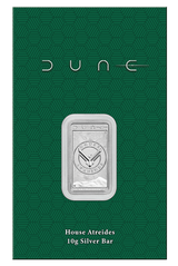 2026 10g Dune House Atreides Silver Minted Bar