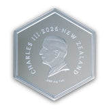 2026 1oz NZ Queen Bee Coloured Silver Proof Coin