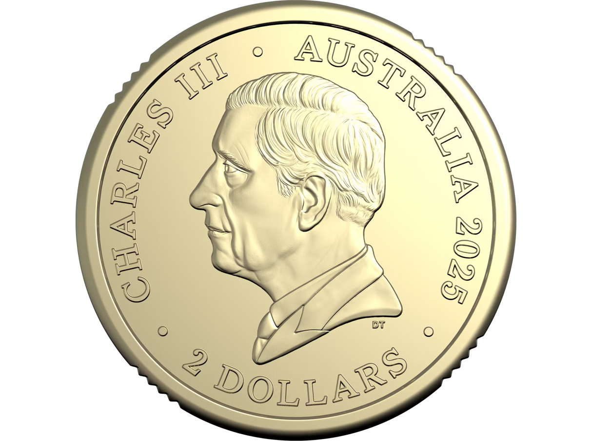 2025 $2 80 Years On Remembering the Second World War C Mintmark Coloured Uncirculated Coin in Card