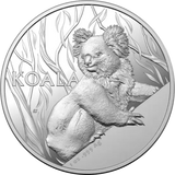 2024 1oz Koala Fine Silver High Relief Coin