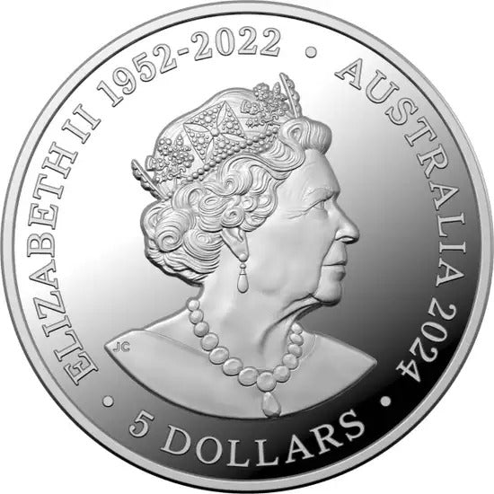 2024 1oz Koala Fine Silver High Relief Coin