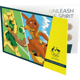 2020 $2 Australian Olympic Team 5 Coin Collectors Album
