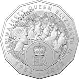 2023 50c Elizabeth Regina HM Queen Elizabeth II Uncirculated Coin Card