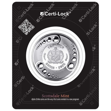 2025 Samoa Alien Architects 1oz Silver Coin Alpha Strike