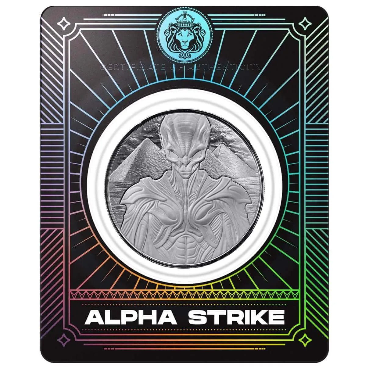 2025 Samoa Alien Architects 1oz Silver Coin Alpha Strike