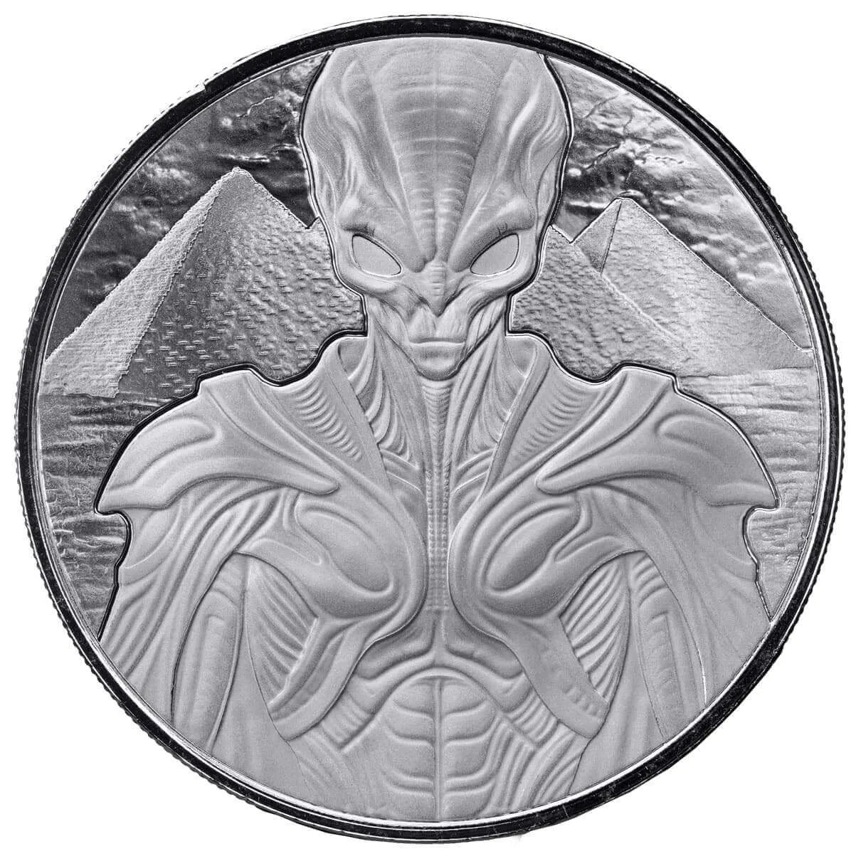 2025 Samoa Alien Architects 1oz Silver Coin Alpha Strike