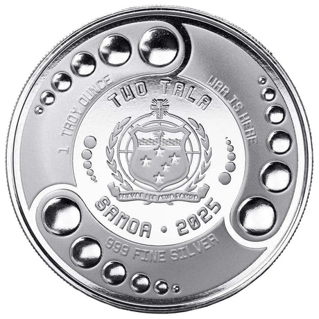 2025 Samoa Alien Architects 1oz Silver Coin Alpha Strike