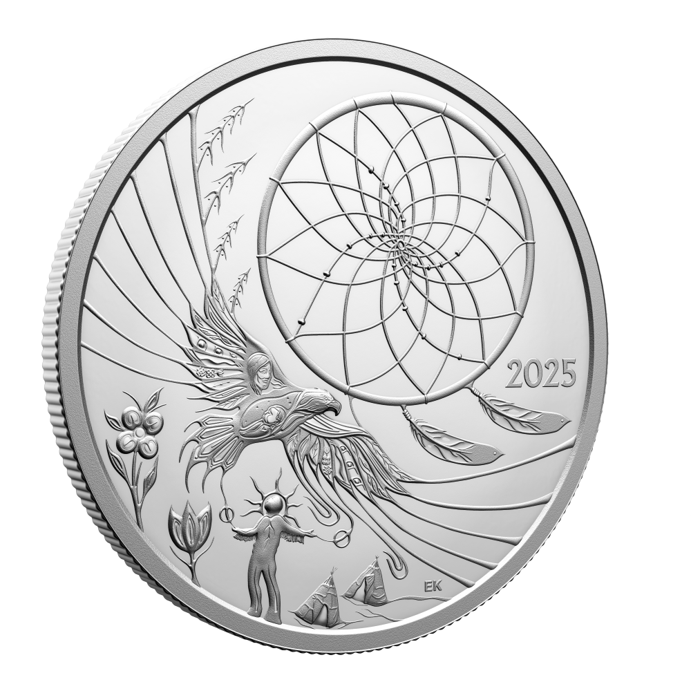 2025 Legend of the Dreamcatcher 1oz $20 Fine Silver Coin