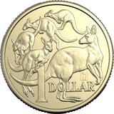 Perth Money Expo 2025 - 2025 $1 Mob of Roos with Perth Map Privy Mark