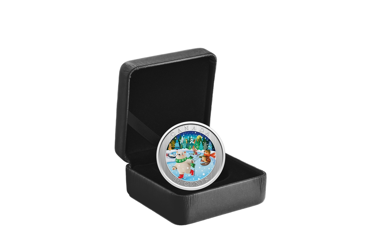 2026 50c Whimsical Winter Lenticular Coin