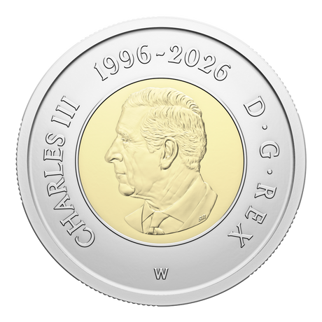 2026 Canadian $2 - 30th Anniversary of the Toonie - Single Coin