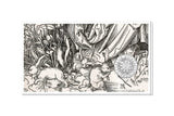 2026 5€ Austria Dürer’s Three Bunnies Ag Uncirculated Coin Card