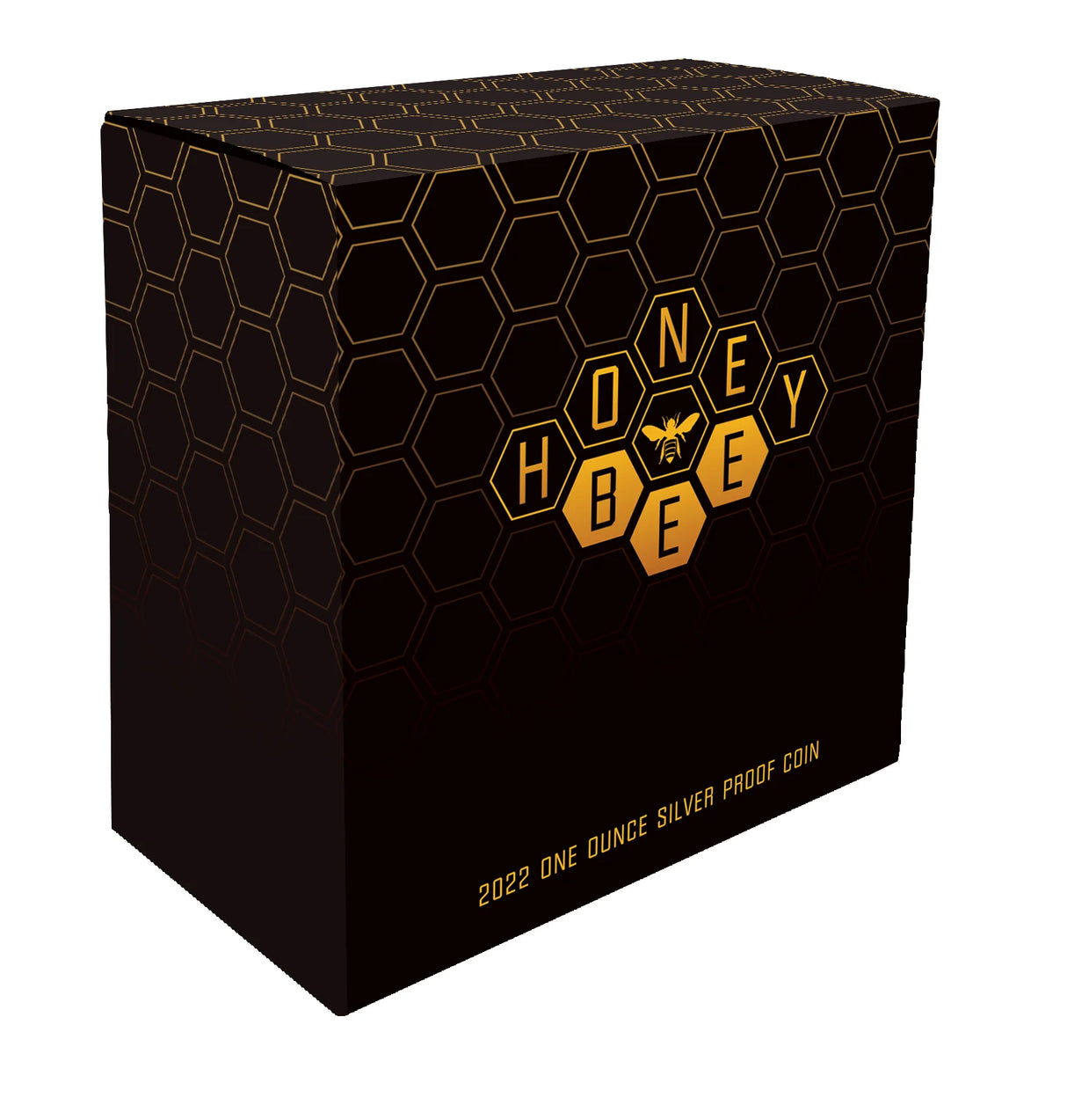 Honey Bee 2022 1oz Silver Gilded Proof Coin