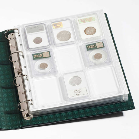 ENCAP Plastic Sheet - PCGS Slab - 9 Spots (Pack of 2)