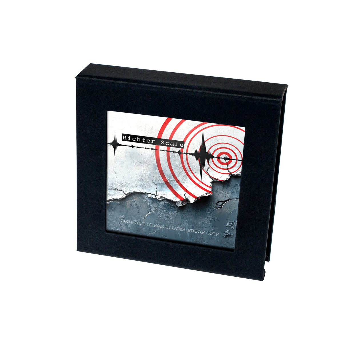 Richter Scale 2025 1oz Coloured Silver Proof Coin