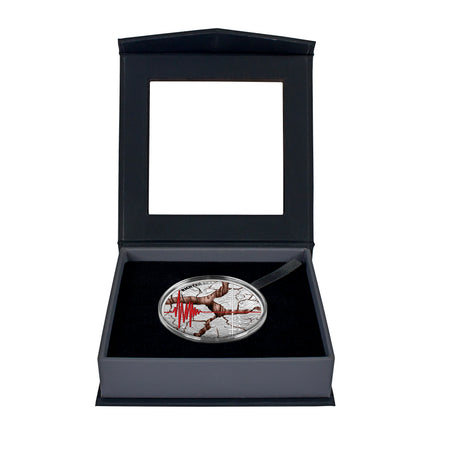 Richter Scale 2025 1oz Coloured Silver Proof Coin