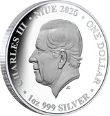Richter Scale 2025 1oz Coloured Silver Proof Coin