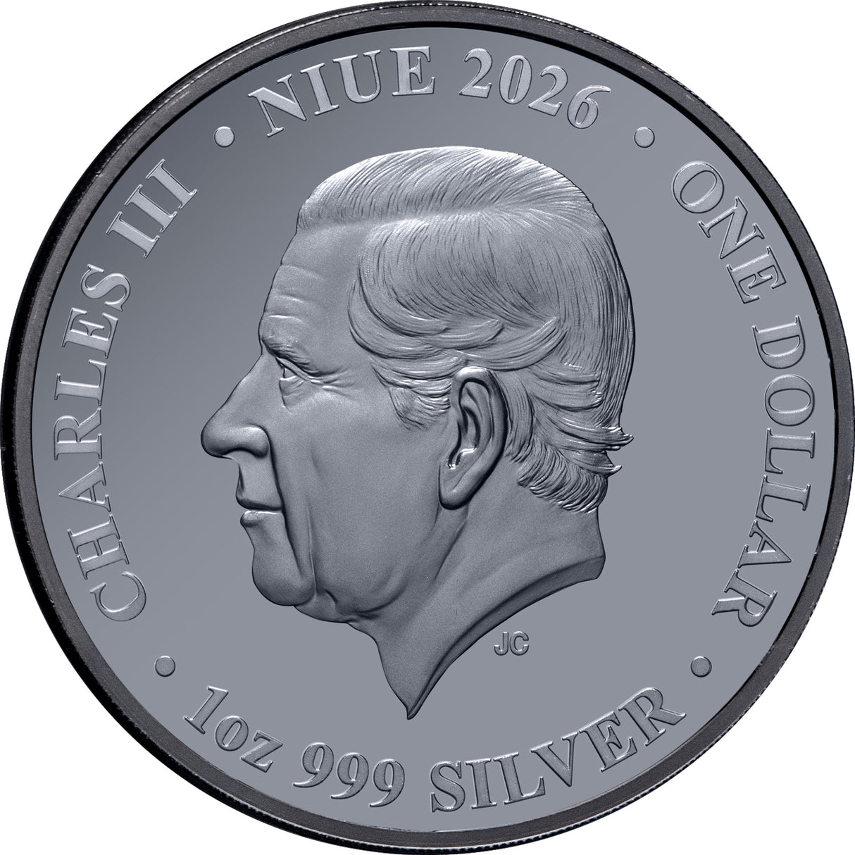 2026 1oz Australia at Night Greater Bilby Black Silver Proof Coin