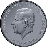 2026 1oz Australia at Night Greater Bilby Black Silver Proof Coin