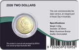 2026 $2 Dawn Service Colour Coin Pack