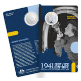 2026 20c 1941 Service Amid Strife Coloured Uncirculated 3 Coin Set