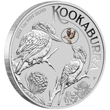 Kookaburra 1oz Silver Coin with Kookaburra Privy Mark - 2023 Sydney Money Expo