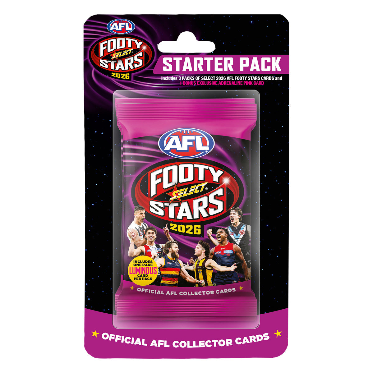 2026 Select AFL Footy Stars Starter Pack
