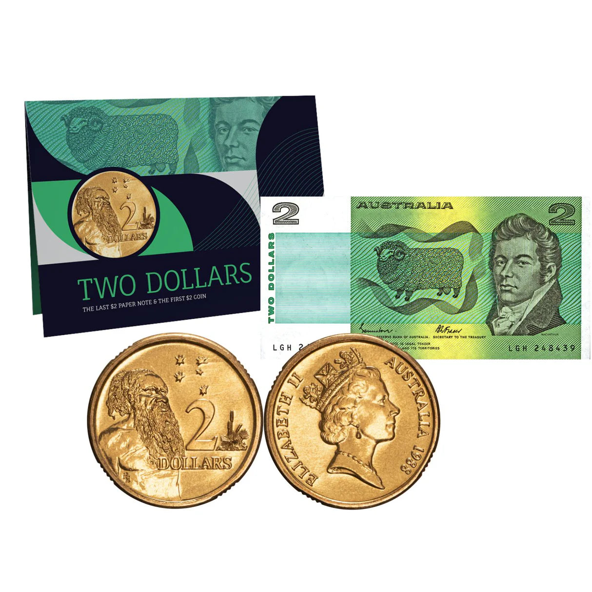 $2 Last Note & First Coin Pack