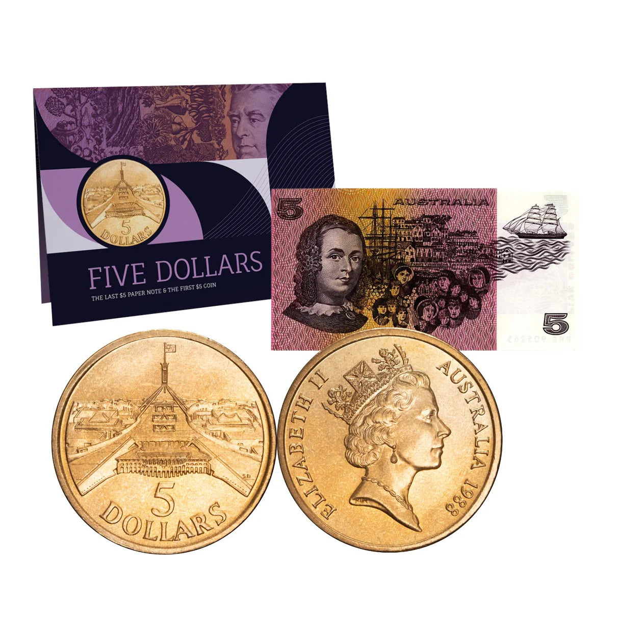 $5 Last Note & First Coin Pack