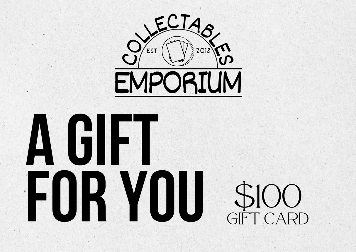 Collectables Emporium $100 Gift Card