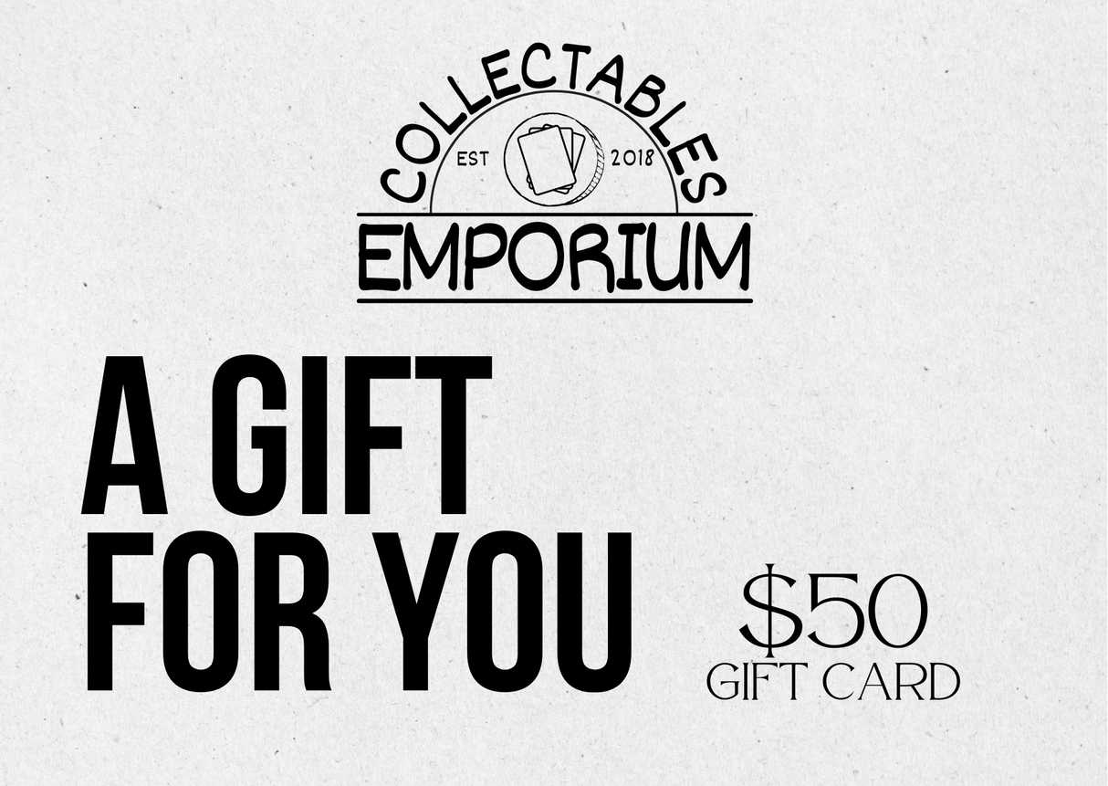 Collectables Emporium $50 Gift Card