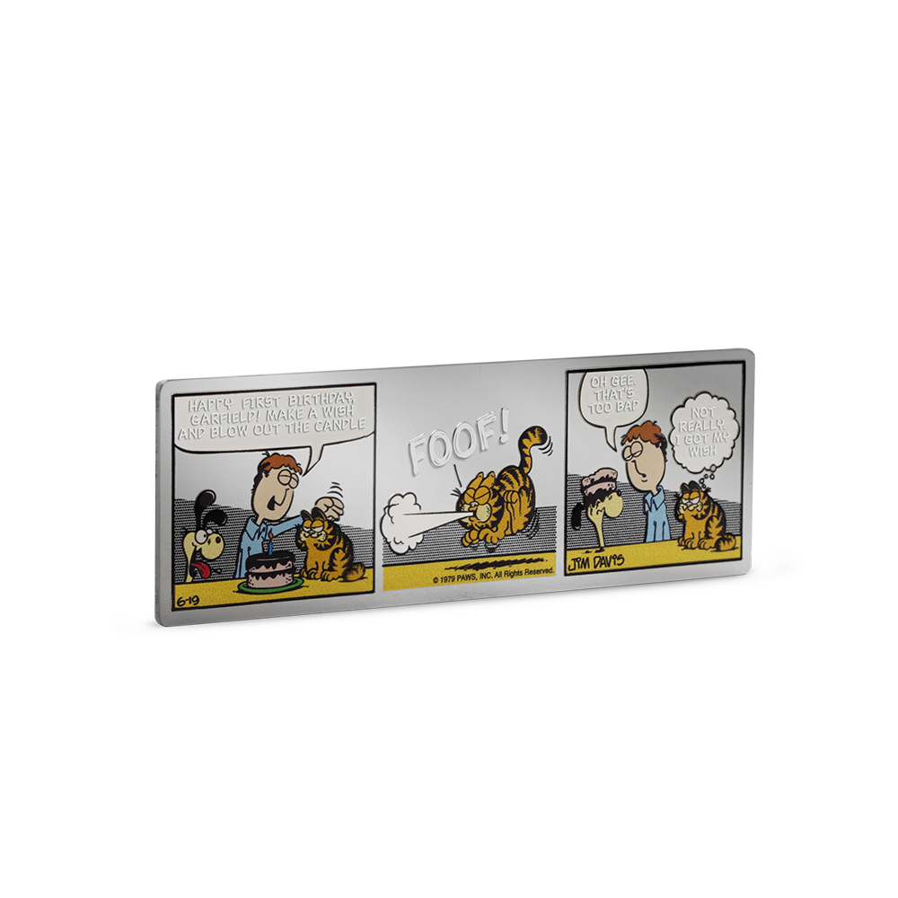 Nickelodeon - Garfield's 1st Birthday 2025 1oz Silver Coloured Proof Coin