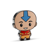 Nickelodeon Avatar The Last Airbender - Aang 1oz Silver Coloured Chibi Coin