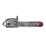 Bloody Chainsaw Shaped 2025 2 oz Silver Coin
