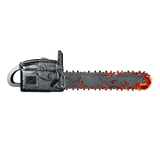 Bloody Chainsaw Shaped 2025 2 oz Silver Coin