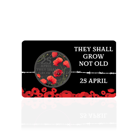 2026 50c They Shall Grow Not Old BU Coin