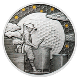 Beekeeping 2025 1oz Silver Medal