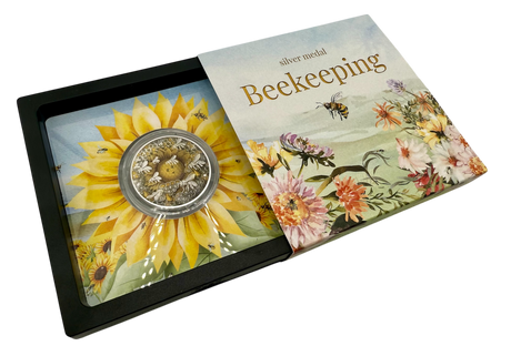 Beekeeping 2025 1oz Silver Medal