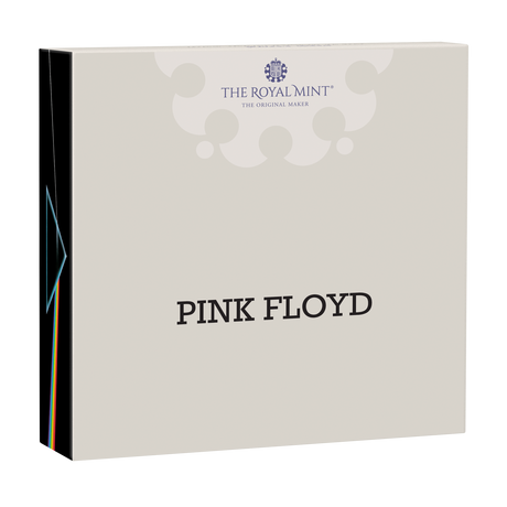 2026 £2 Music Legends Pink Floyd 1oz Silver Proof Colour Coin