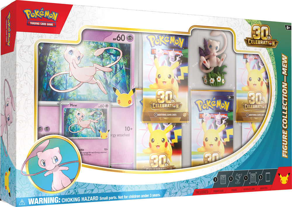 30th Celebration Figure Collection - Mew / Mewtwo (Pokemon TCG)