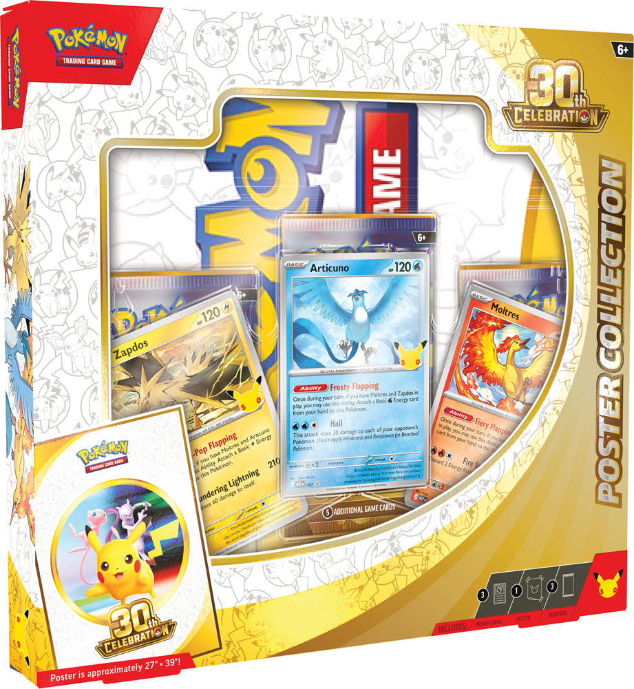 30th Celebration Poster Collection (Pokemon TCG)