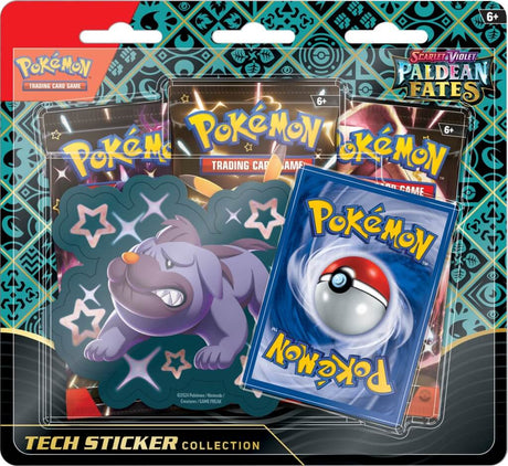 Scarlet & Violet 4.5 Paldean Fates Tech Sticker Blister (Pokemon TCG)