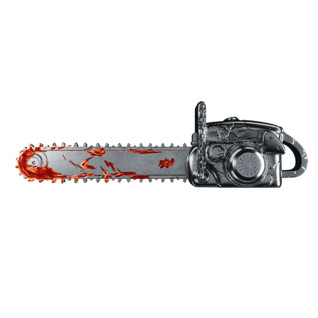 Bloody Chainsaw Shaped 2025 2 oz Silver Coin