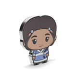 Nickelodeon Avatar The Last Airbender - Katara 1oz Silver Coloured Chibi Coin