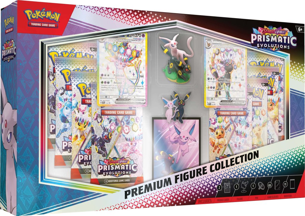 Scarlet & Violet—Prismatic Evolutions Premium Figure Collection (Pokemon TCG)